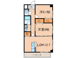 パティナ足立の物件間取画像